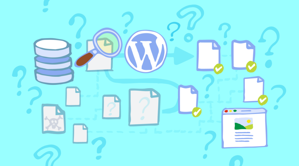WordPress file integrity monitoring