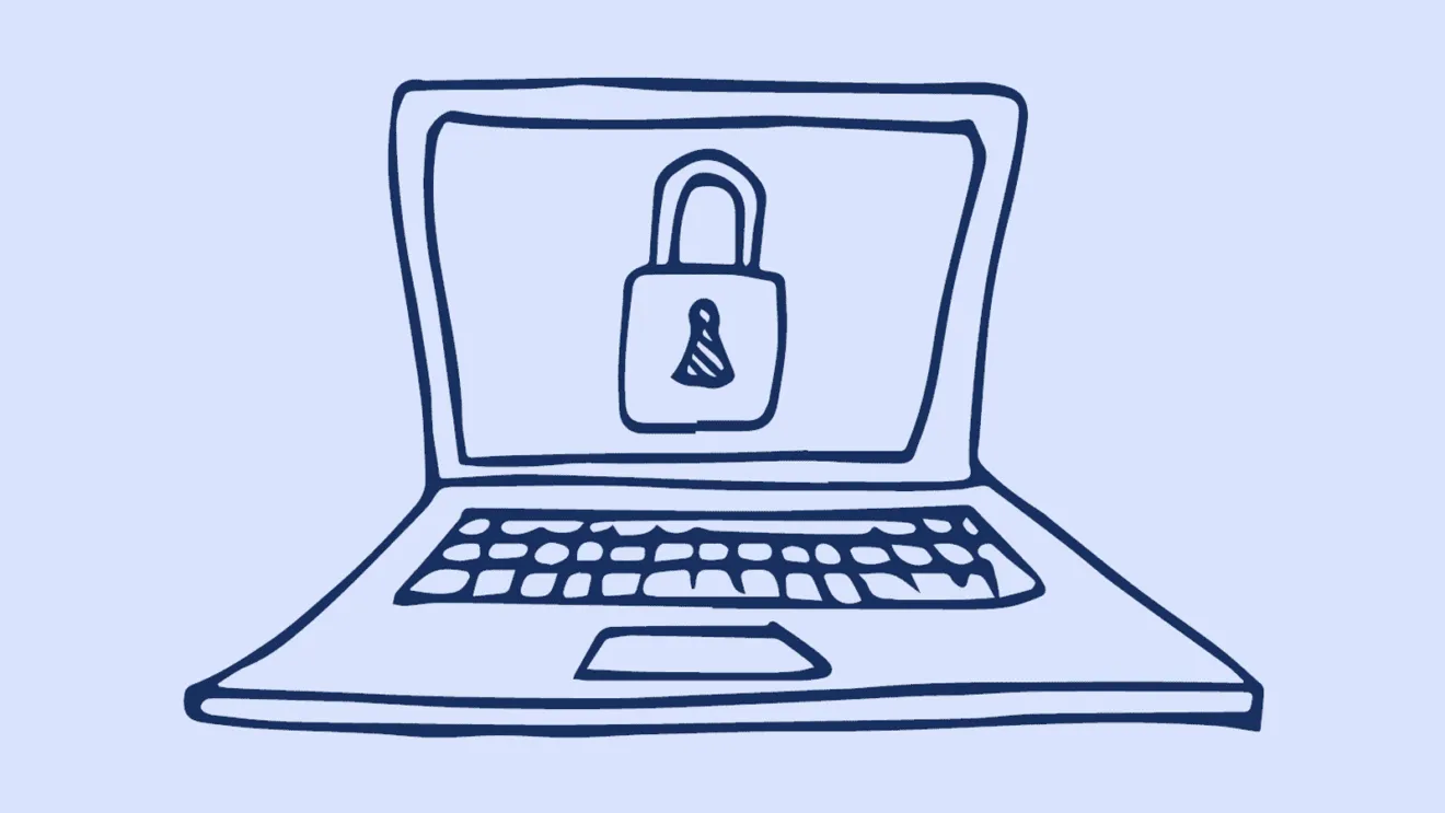 Melapress padlock illustration