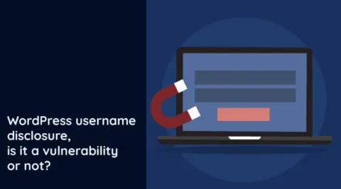 WordPress username disclosure, is it a vulnerability or not?