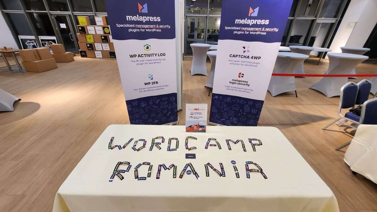 Melapress sponsorship WordCamp Romania