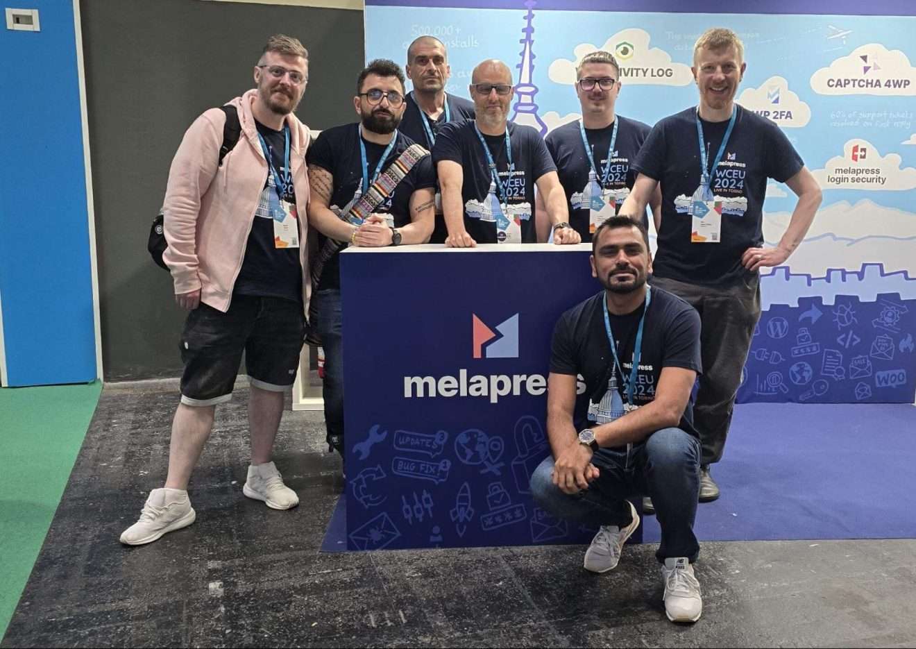 The Melapress team at WCEU 2024