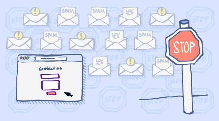 How to stop WordPress contact form spam