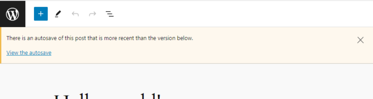 How to Restore a Previous Version in WordPress | Melapress