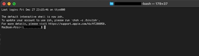 A look at the built-in Terminal on macOS. 
