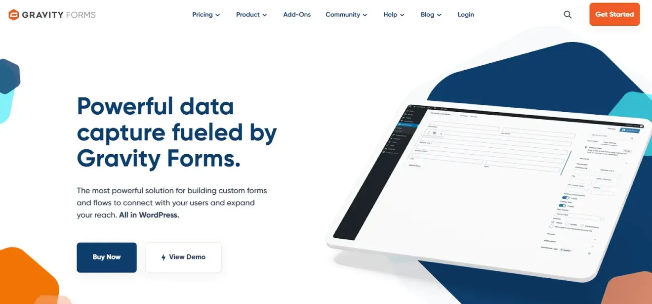 Gravity Forms banner