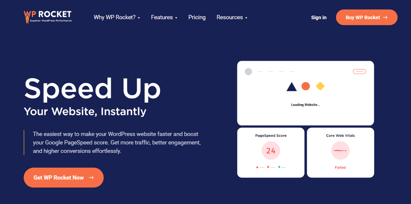 WP Rocket banner
