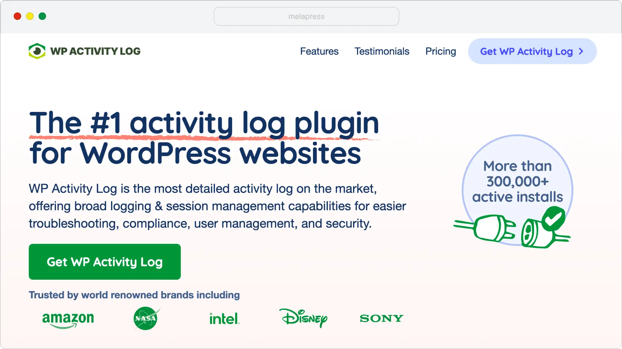 WP Activity Log banner