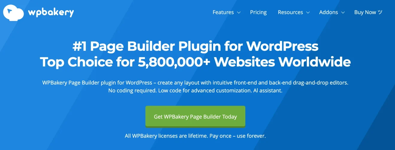 wpbakery page builder banner