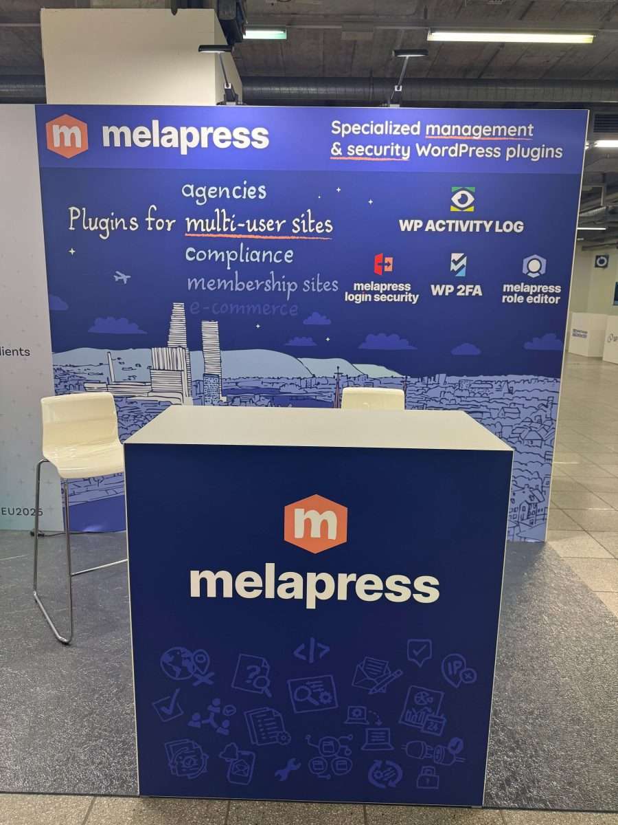 Melapress stand in WCEU2025