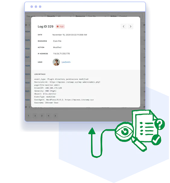 WP Activity Log hero bottom